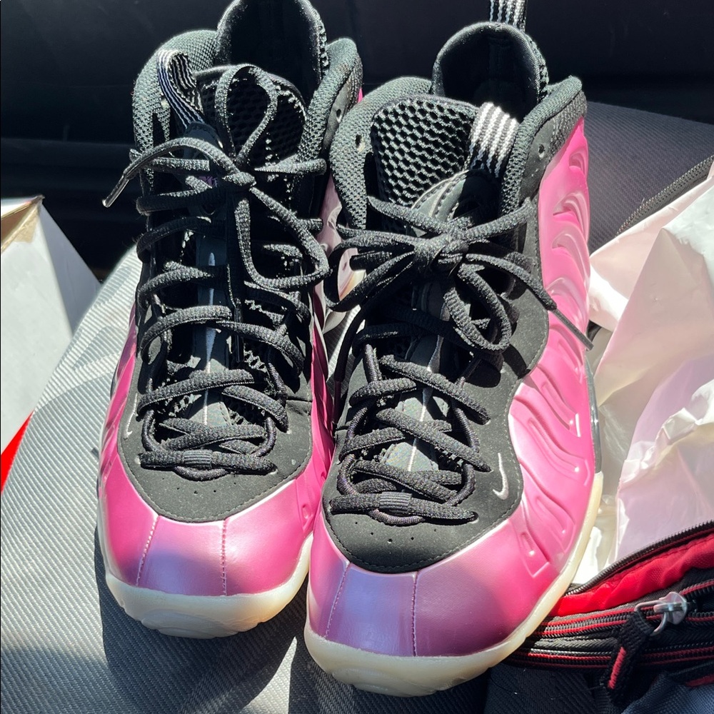 Nike Pink and Black Athletic Shoes